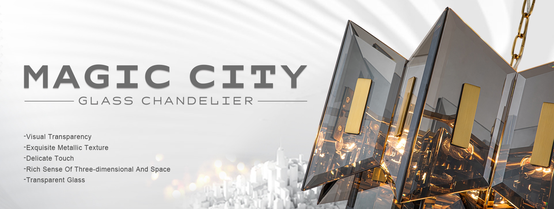 Hanging lightsLuxury chandelier,Modern chandelier,Restaurant decoration,cHandelier pendant light,Lamps home decor luxury,Magic city cross smoky glass panels chandelier